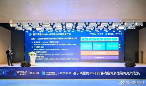 潤和軟件發(fā)布基于鴻蒙的MPaaS移動應用開發(fā)產品，開啟互聯網技術開發(fā)新篇章